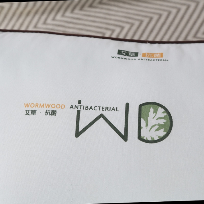 91家纺网 家纺一手货源 找家纺 总锦绣万家 直播跑量赠品礼品艾草枕头磨毛枕芯 蓝色