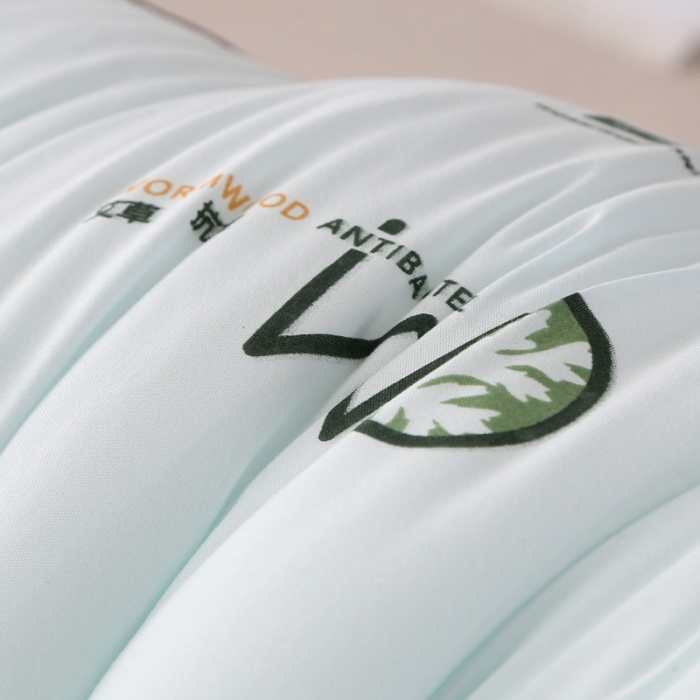 91家纺网 家纺一手货源 找家纺 总锦绣万家 直播跑量赠品礼品艾草枕头磨毛枕芯 蓝色