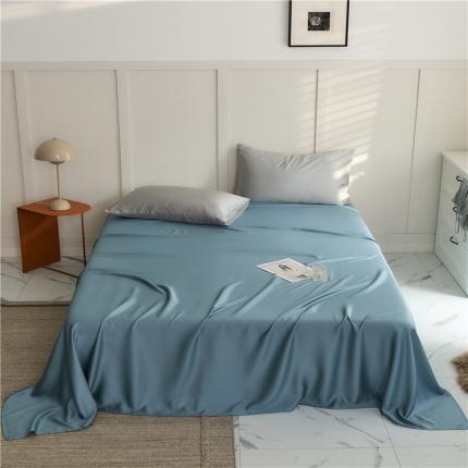 新款60支天丝单品系列-床单靛蓝色