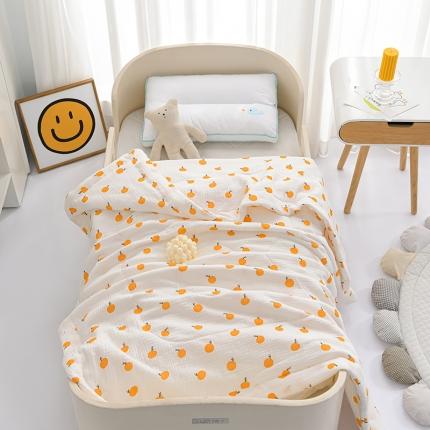 91家纺网 家纺一手货源 找家纺 （总）欣品希 2023新款全棉双层泡泡纱婴幼儿A类儿童夏被