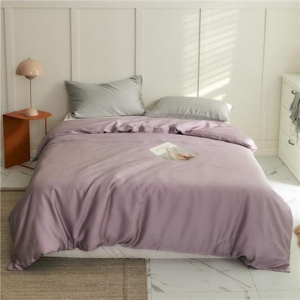 新款60支天丝单品系列-被套木槿紫