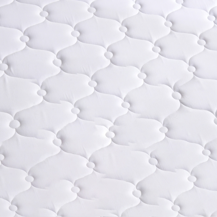 91家纺网 家纺一手货源 找家纺 鑫钰  2023新款A类全棉抗菌记忆高回弹加厚立体床垫 白色