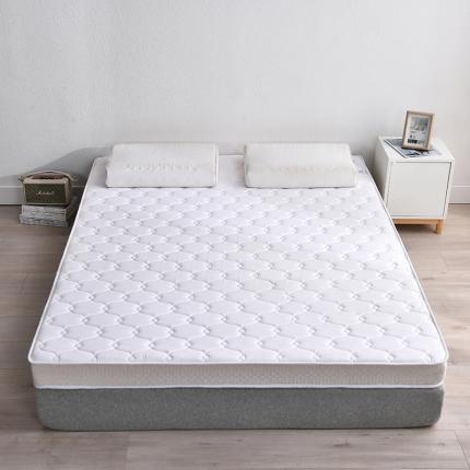 鑫钰  2023新款A类全棉抗菌记忆高回弹加厚立体床垫 白色