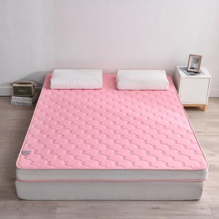 鑫钰  2023新款A类全棉抗菌记忆高回弹加厚立体床垫 粉色
