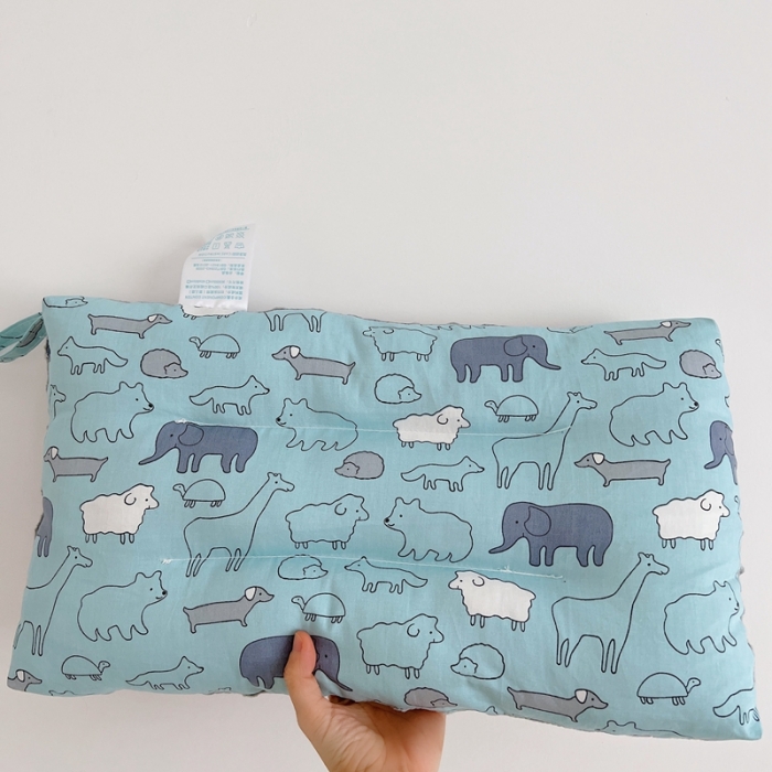 91家纺网 家纺一手货源 找家纺 星期八 2022新款全棉豆豆枕30*50cm 动物园