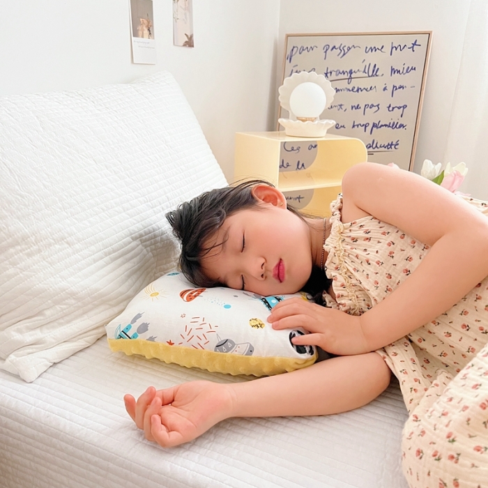 91家纺网 家纺一手货源 找家纺 星期八 2022新款全棉豆豆枕30*50cm 星球