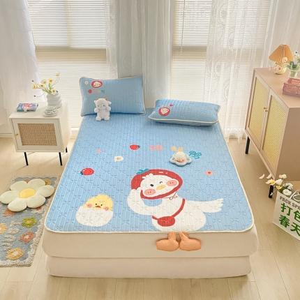 91家纺网 家纺一手货源 找家纺 （总）沐慕 2022新款工艺款大版乳胶凉席