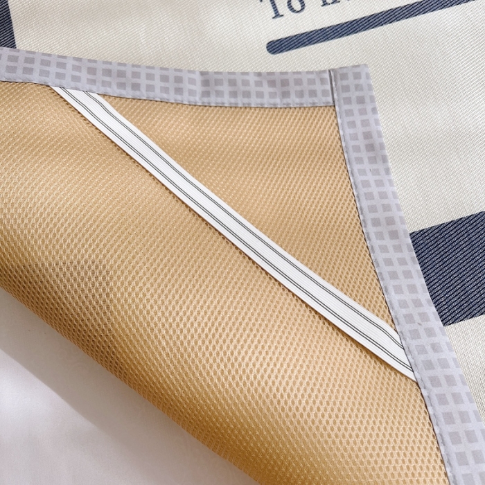 91家纺网 家纺一手货源 找家纺 川悦生活 2022新款宽边冰丝席实拍 百事旺旺