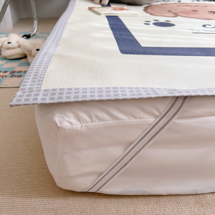 91家纺网 家纺一手货源 找家纺 川悦生活 2022新款宽边冰丝席实拍 百事旺旺