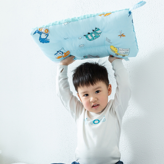 91家纺网 家纺一手货源 找家纺 多点家居 2022新款全棉儿童豆豆枕 恐龙乐园