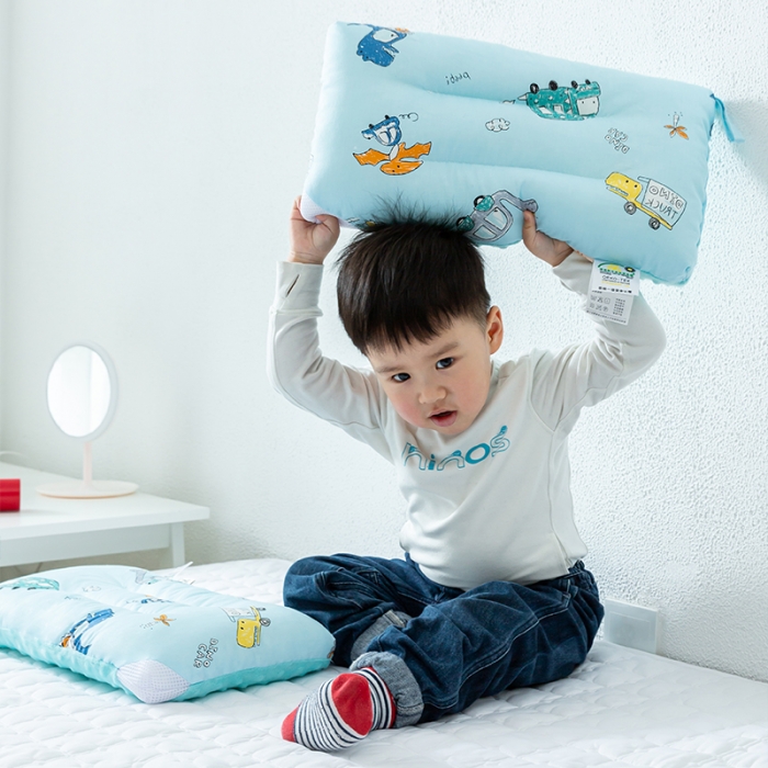 91家纺网 家纺一手货源 找家纺 多点家居 2022新款全棉儿童豆豆枕 恐龙乐园