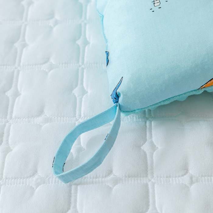 91家纺网 家纺一手货源 找家纺 多点家居 2022新款全棉儿童豆豆枕 恐龙乐园