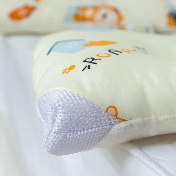 91家纺网 家纺一手货源 找家纺 多点家居 2022新款全棉儿童豆豆枕 猛虎漫步