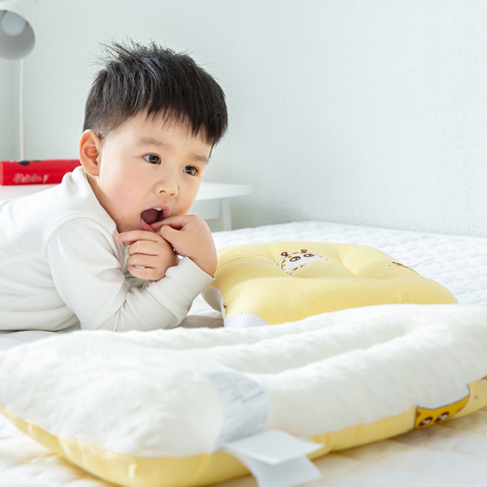91家纺网 家纺一手货源 找家纺 多点家居 2022新款全棉儿童豆豆枕 鹿哟哟