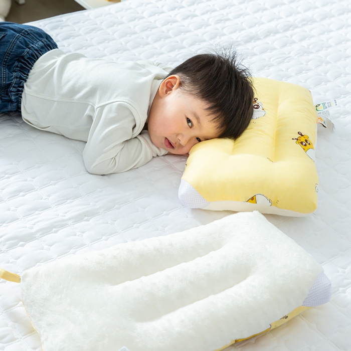 91家纺网 家纺一手货源 找家纺 多点家居 2022新款全棉儿童豆豆枕 鹿哟哟