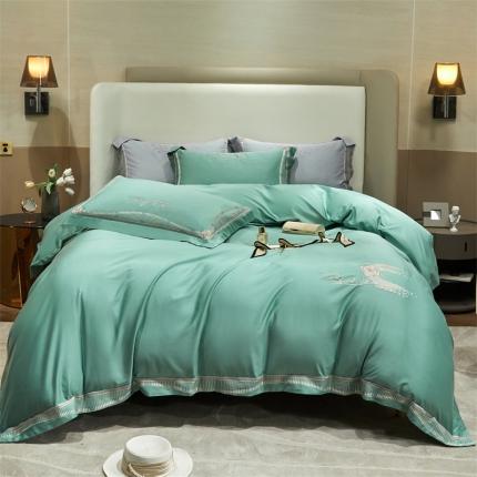 91家纺网 家纺一手货源 找家纺 总2023名品优仓春夏直播爆款天丝棉四件套