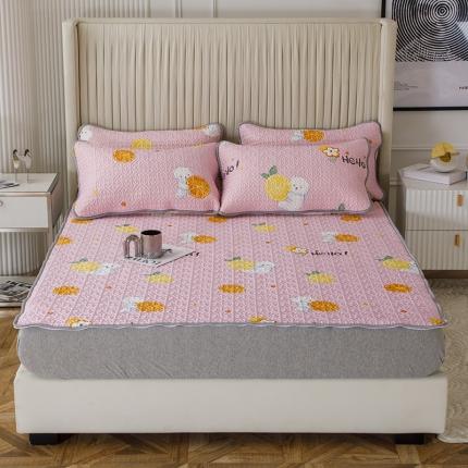 91家纺网 家纺一手货源 找家纺 （总）纽缦家纺 2022新款花卉床单三件套