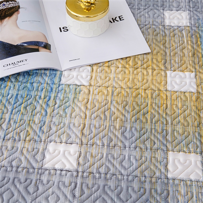 91家纺网 家纺一手货源 找家纺 纽缦家纺 2022新款花卉床裙三件套 蒂凡阁