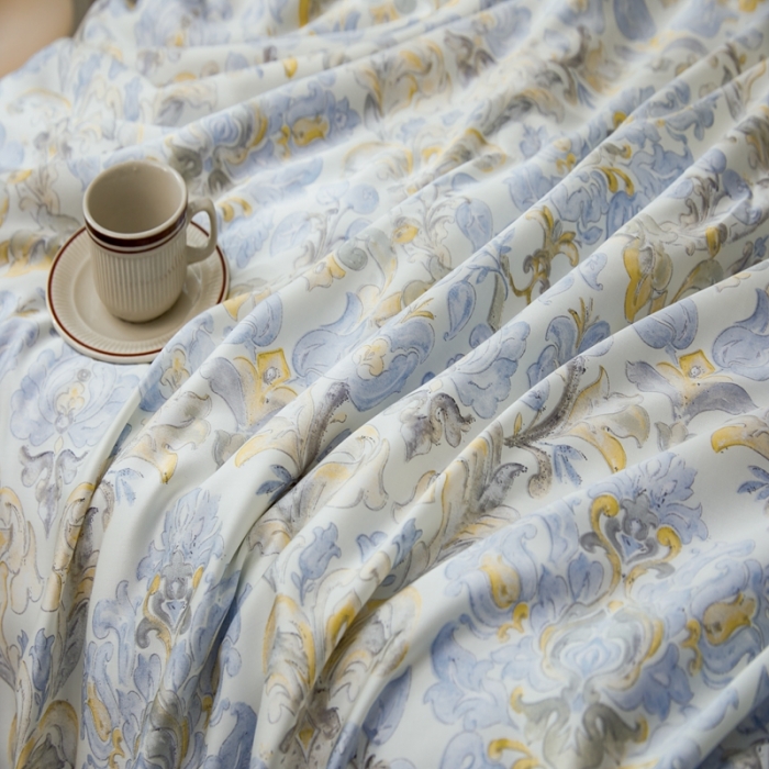 91家纺网 家纺一手货源 找家纺 榻尚家居2023新款60S进口奥地利天丝夏被花享 凡尔赛