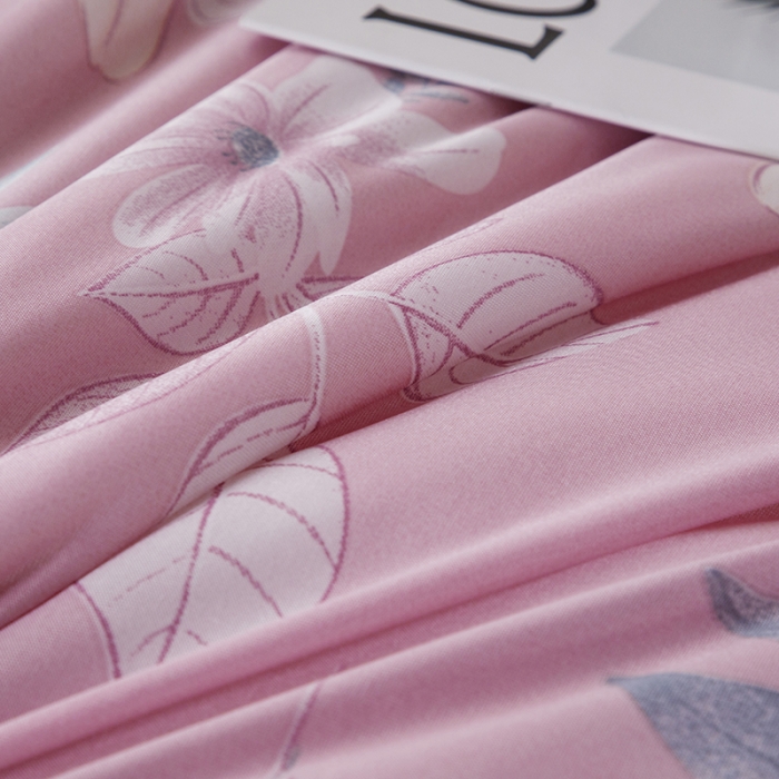 91家纺网 家纺一手货源 找家纺 纽缦家纺 2022新款花卉夏被 花间柔梦-粉