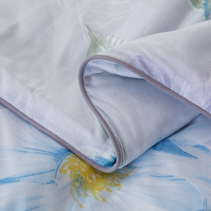 91家纺网 家纺一手货源 找家纺 纽缦家纺 2022新款花卉夏被 馨享花意