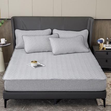 91家纺网 家纺一手货源 找家纺 （总）纽缦家纺  2022新款纯色肌理纹床单三件套