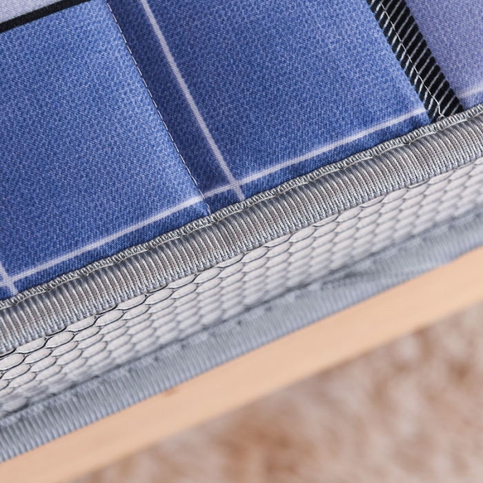 91家纺网 家纺一手货源 找家纺 亿丁点 2023新款磨毛床垫直播印花学生立体款 磨毛立体格雷诺