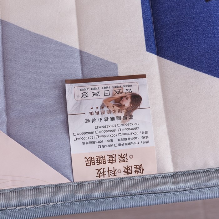 91家纺网 家纺一手货源 找家纺 亿丁点 2023新款磨毛床垫直播印花学生立体款 磨毛立体嘉年华