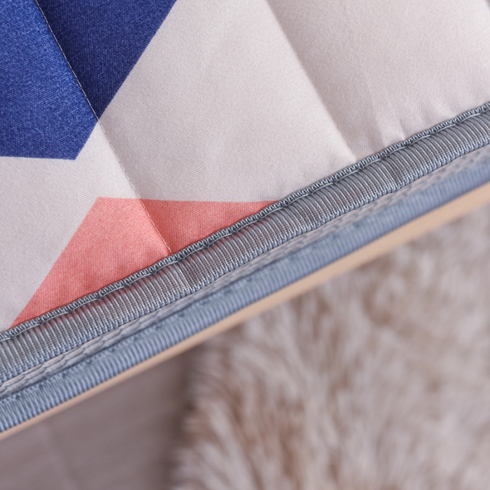 91家纺网 家纺一手货源 找家纺 亿丁点 2023新款磨毛床垫直播印花学生立体款 磨毛立体嘉年华