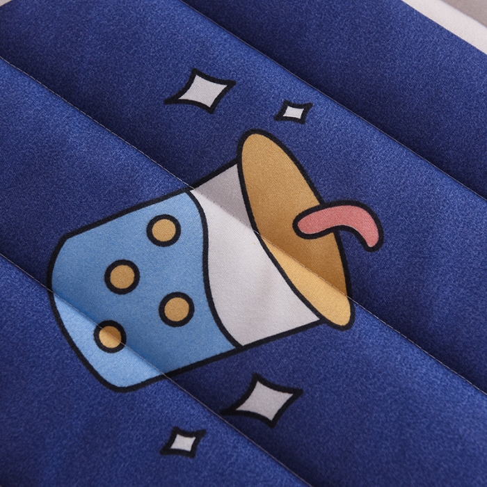 91家纺网 家纺一手货源 找家纺 亿丁点 2023新款磨毛床垫直播印花学生立体款 磨毛立体嘉年华