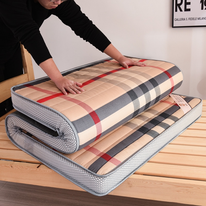 91家纺网 家纺一手货源 找家纺 亿丁点 2023新款磨毛床垫直播印花学生立体款 磨毛立体英伦风