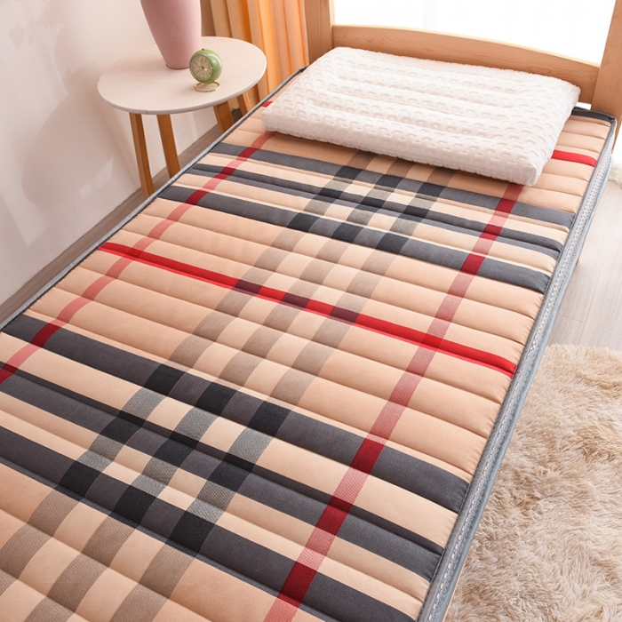 91家纺网 家纺一手货源 找家纺 亿丁点 2023新款磨毛床垫直播印花学生立体款 磨毛立体英伦风