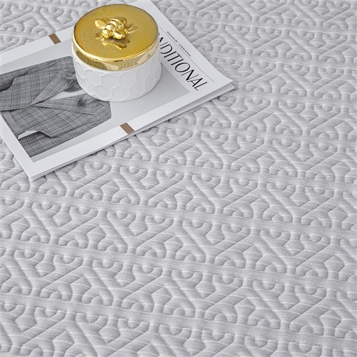 91家纺网 家纺一手货源 找家纺 纽缦家纺 2022新款纯色肌理纹床裙三件套 肌理纹灰色