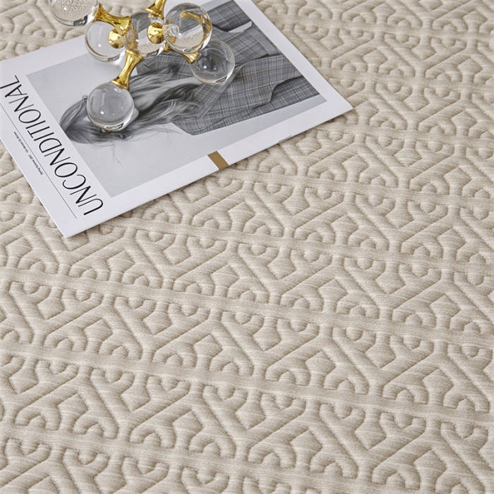 91家纺网 家纺一手货源 找家纺 纽缦家纺 2022新款纯色肌理纹床裙三件套 肌理纹咖色