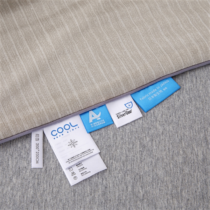 91家纺网 家纺一手货源 找家纺 纽缦家纺 2022新款纯色肌理纹夏被 肌理纹咖色