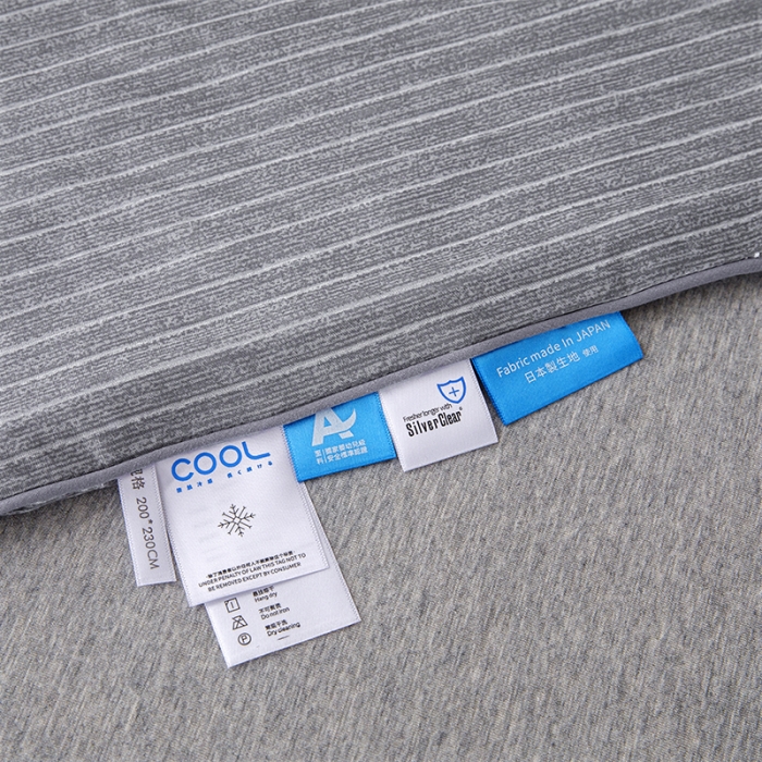 91家纺网 家纺一手货源 找家纺 纽缦家纺 2022新款纯色肌理纹夏被 肌理纹深灰