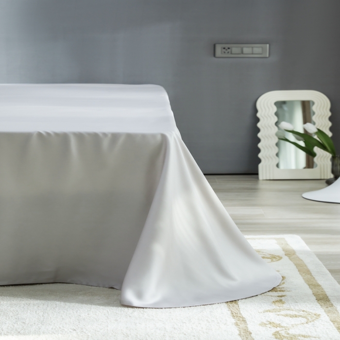 91家纺网 家纺一手货源 找家纺 榻尚2023新款60S进口奥地利天丝四件套-花享星辰为泥