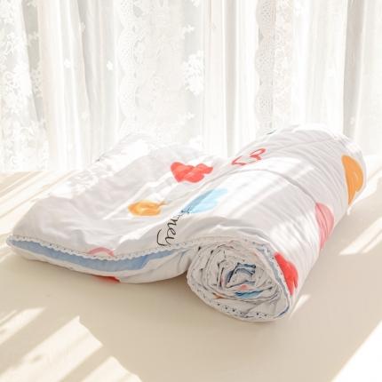 91家纺网 家纺一手货源 找家纺 （总）慕尚 2025新款ins水洗小花边夏被