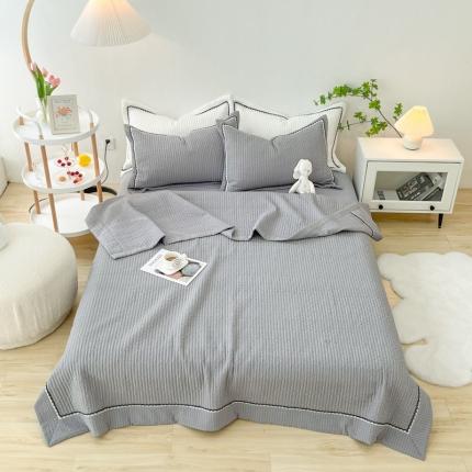 91家纺网 家纺一手货源 找家纺 （总）乐卧2025雅韵蕾丝花边手工花卉夏被四件套简版