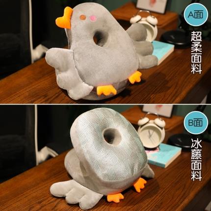91家纺网 家纺一手货源 找家纺 （总）仟亿莱 2022新款大鹅冰藤双面午睡枕
