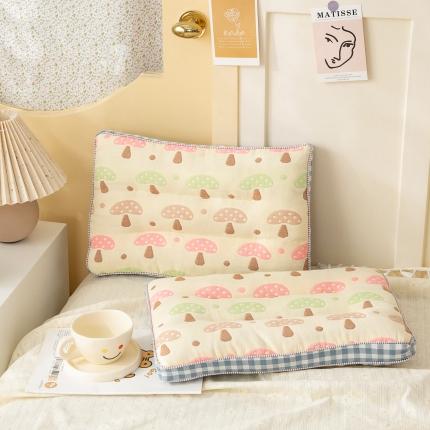 91家纺网 家纺一手货源 找家纺 （总）其乐枕芯 2023新款六层纱儿童枕枕芯