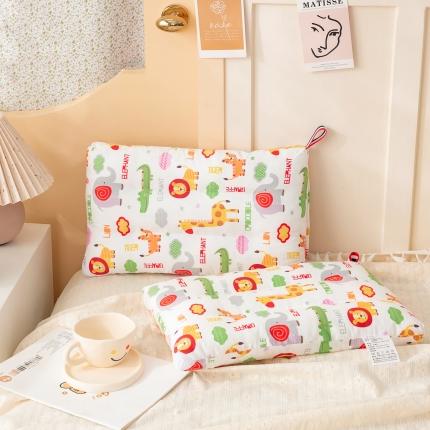 91家纺网 家纺一手货源 找家纺 其乐枕芯2023新款 全棉儿童枕枕芯 动物乐园