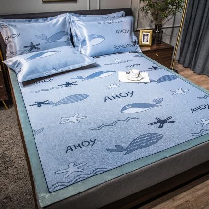 91家纺网 家纺一手货源 找家纺 （总）印季 2023新款加厚加密1200D直角碳光席