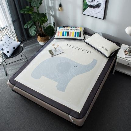 91家纺网 家纺一手货源 找家纺 （总）印季 2025新款数码印花大版冰丝席