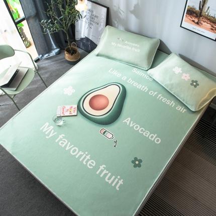 91家纺网 家纺一手货源 找家纺 （总）印季 2025新款数码印花大版冰丝席