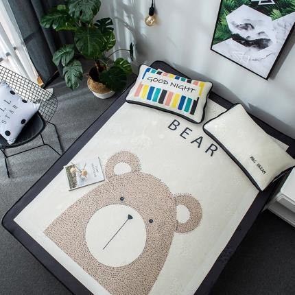 91家纺网 家纺一手货源 找家纺 （总）印季 2025新款数码印花大版冰丝席