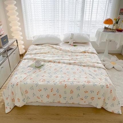 91家纺网 家纺一手货源 找家纺 （总）薇玛仕 2023 A类针织棉大豆夏凉被小清新夏被空调被