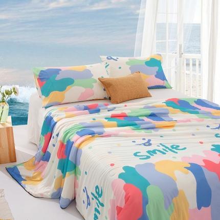 薇玛仕 2023 新款抗菌冰淇淋夏凉被抑菌夏被空调被 多味彩虹