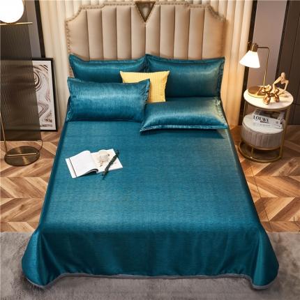 91家纺网 家纺一手货源 找家纺 （总）曼璐床单款冰丝席三件套冰丝席空调软席可水洗夏凉席汇总