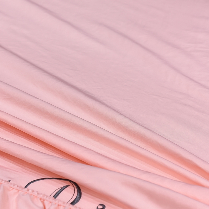 91家纺网 家纺一手货源 找家纺 笙意家纺 2025新款水洗真丝单枕套 安琪拉-玫瑰粉一对